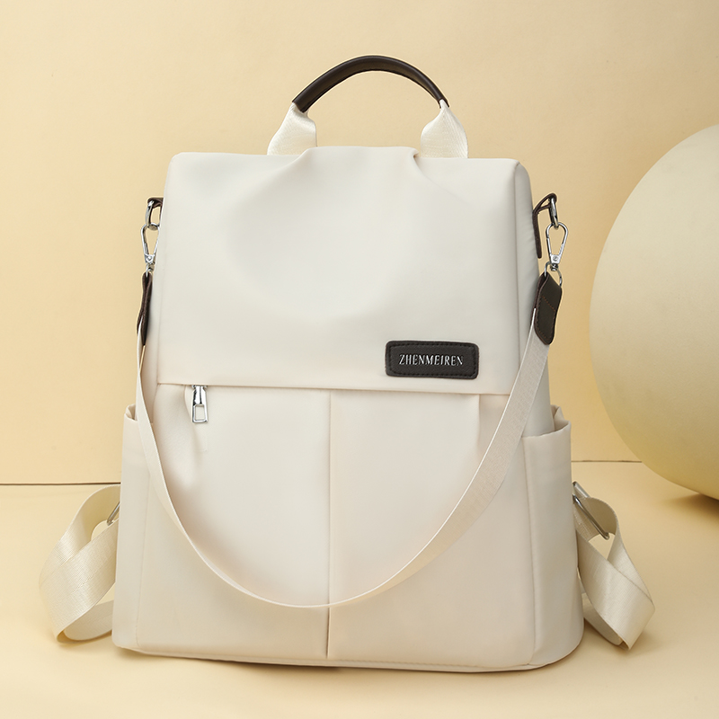 Travel Backpack Anti Theft - Women's Vintage Nylon Backpack Large Capacity