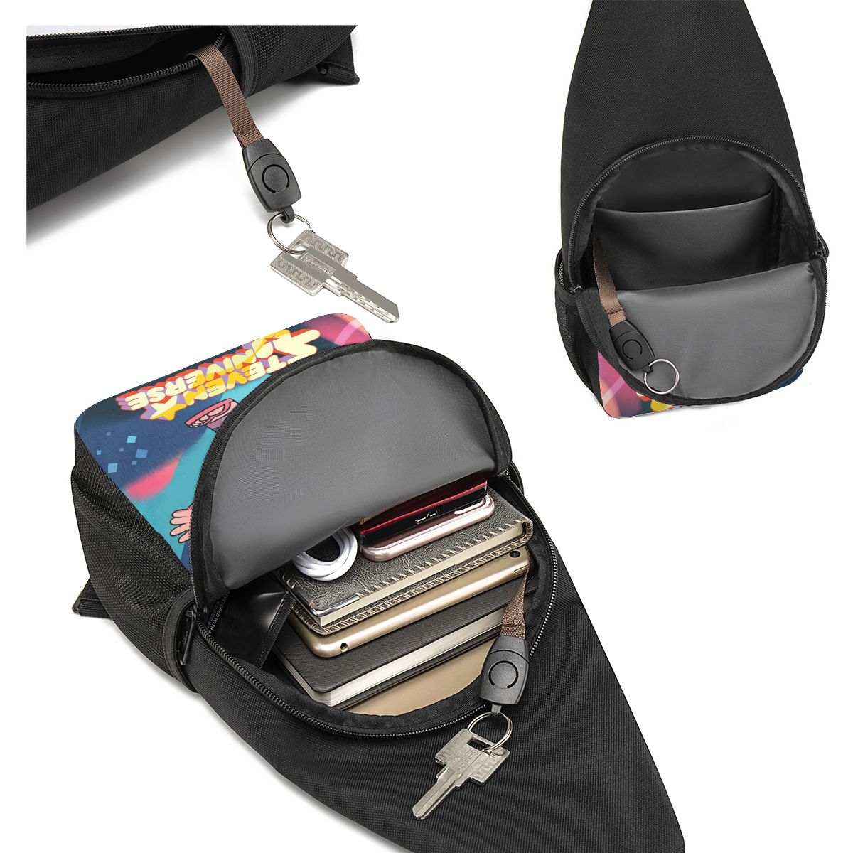 Steven Universe Chest Bag Men  - Sling Backpack Shoulder review and price