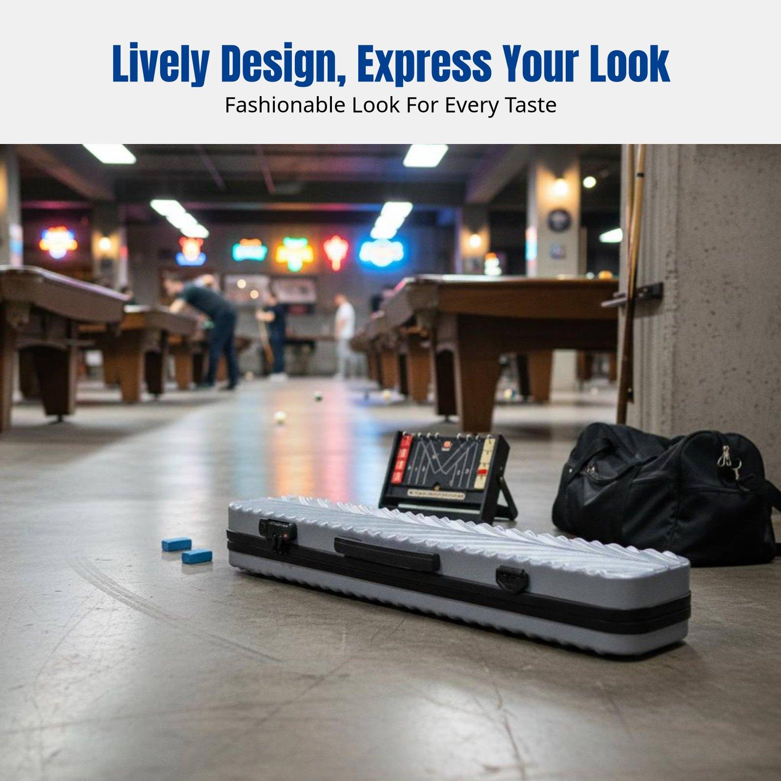 Billiard Cue Case, Large Head, - Backpack Lock Combo review and price