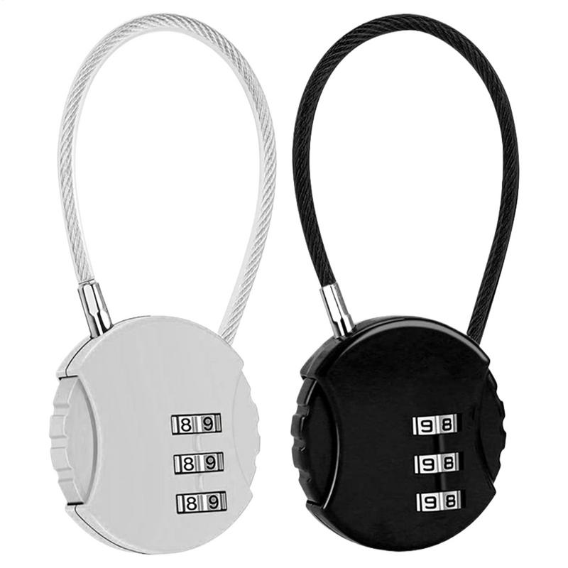 Round Shape Luggage Combo Lock - Backpack Lock Combo review and price